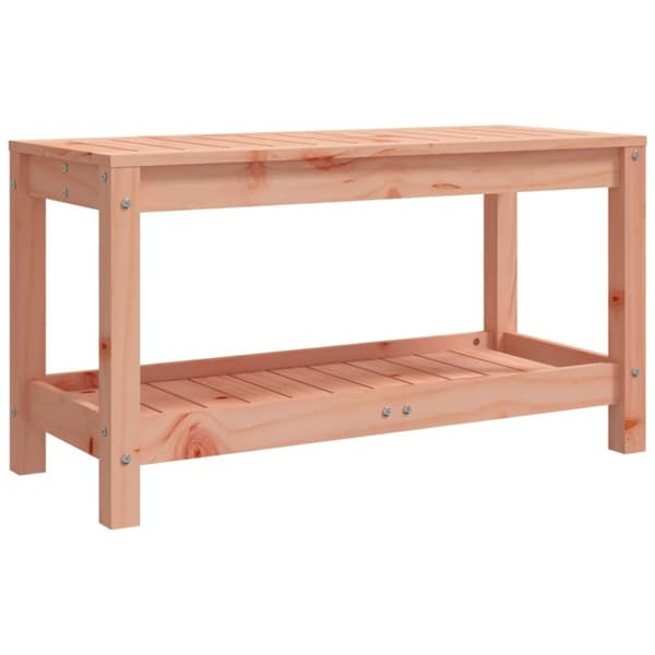 vidaXL havebænk 82,5x35x45 cm massivt douglasgran