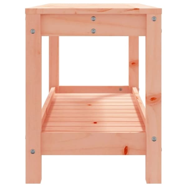 vidaXL havebænk 82,5x35x45 cm massivt douglasgran
