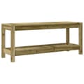 Miniatyrbillede 2 af 9: vidaXL havebænk 108x35x45 cm imprægneret fyrretræ