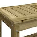 Miniatyrbilde 7 av 9: vidaXL Hagebenk 108x35x45 cm impregnert furu