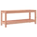 Miniatyrbillede 2 af 9: vidaXL havebænk 108x35x45 cm massivt douglasgran