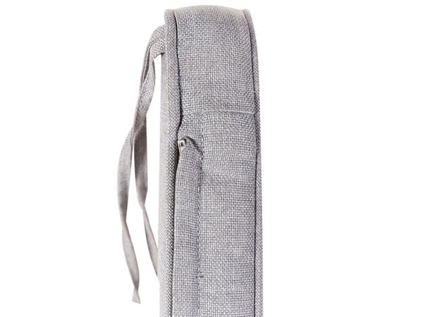 Trädgårdsbänk med förvaring Mahognybrun Massivt akaciaträ med Grå Kudde 120 x 60 cm 2-sits utomhus Patio Rustik traditionell stil