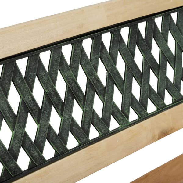 Havebænk med ryglæn 124 x 74 x 43 cm Sofotel Fusio