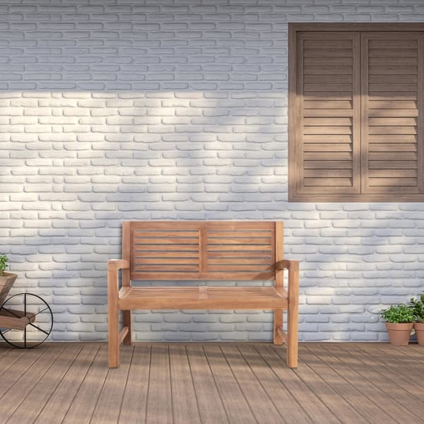 CLP Teak-penkki 120 cm ja kansi