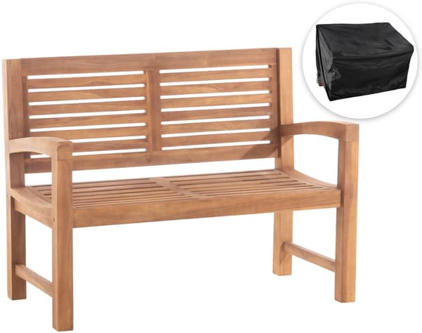 CLP Teak-penkki 120 cm ja kansi