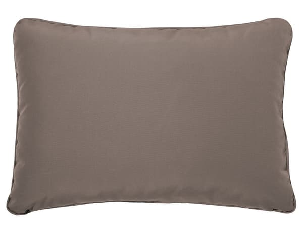 Havesofa Mørkt Træ Taupe Polyester 2 Personers Loungesofa med Hynde Lamel Bænk Multifunktionel Daybed Justerbare Armlæn Terrasse Havemøbel