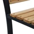 Miniatyrbillede 7 af 9: vidaXL havebænk 120 cm træ -  Havebænke