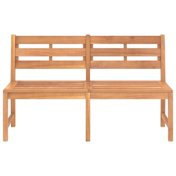 vidaXL Trädgårdsbänk 150 cm massiv teak -  Trädgårdsbänkar