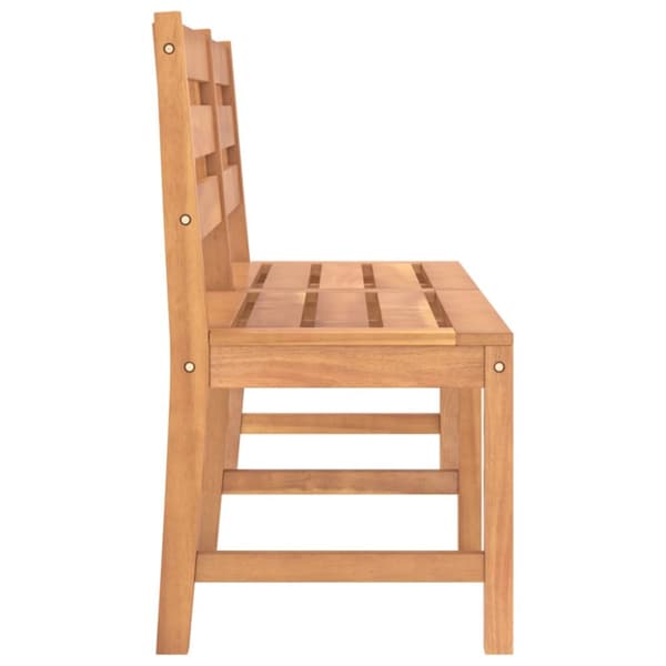 vidaXL Trädgårdsbänk 150 cm massiv teak -  Trädgårdsbänkar