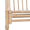 Miniatyrbild 6 av 7: vidaXL Trädgårdsbänk med pergola 116 cm bambu -  Trädgårdsbänkar
