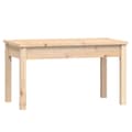 Miniatyrbillede 3 af 9: vidaXL havebænk 80x44x45 cm massivt fyrretræ -  Havebænke