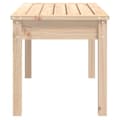 Miniatyrbillede 6 af 9: vidaXL havebænk 80x44x45 cm massivt fyrretræ -  Havebænke