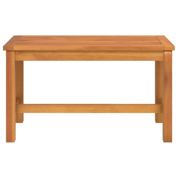 vidaXL havebænk 80x35x45 cm massivt akacietræ -  Havebænke