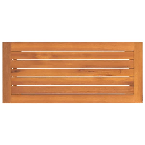 vidaXL havebænk 80x35x45 cm massivt akacietræ -  Havebænke