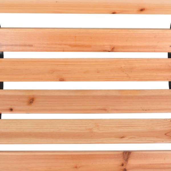 vidaXL havebænk 122 cm træ -  Havebænke