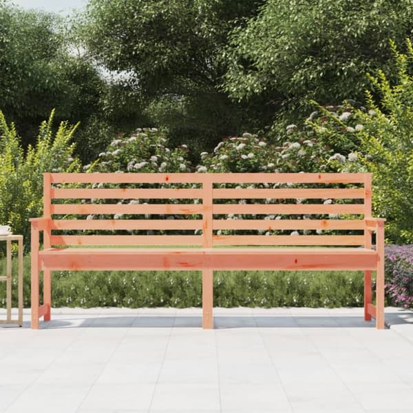 vidaXL havebænk 203,5x48x91,5 cm massivt douglasgran -  Havebænke
