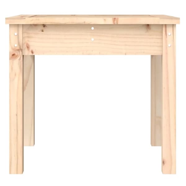 vidaXL Trädgårdsbänk 50x44x45 cm massiv furu -  Trädgårdsbänkar
