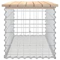 Pikkukuva 5 / 9: vidaXL Puutarhapenkki kivikori tyyli 103x44x42 cm täysi mänty -  Puutarhapenkit