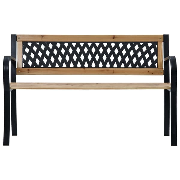 The Living Store Puutarhapenkki 120 cm puu -  Puutarhapenkit