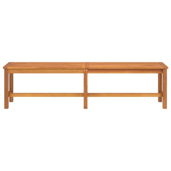 The Living Store havebænk 180x35x45 cm massivt akacietræ -  Havebænke