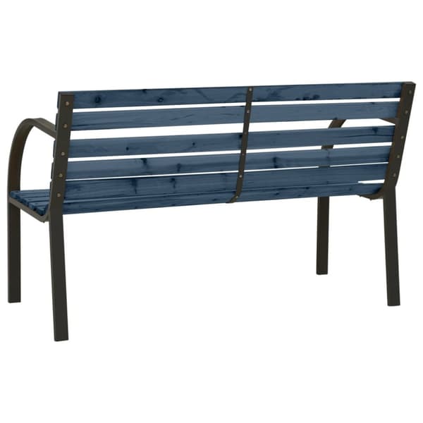 The Living Store Barnbänk 81 cm kinesiskt granträ grå -  Trädgårdsbänkar