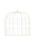 Pikkukuva 5 / 7: The Living Store Puutarhapenkki 95 cm rauta antiikinvalkoinen -  Puutarhapenkit