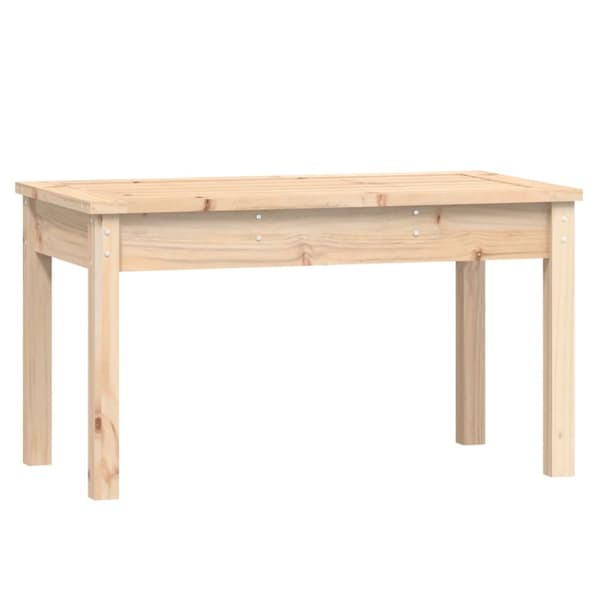 The Living Store Puutarhapenkki 80x44x45 cm täysi mänty -  Puutarhapenkit