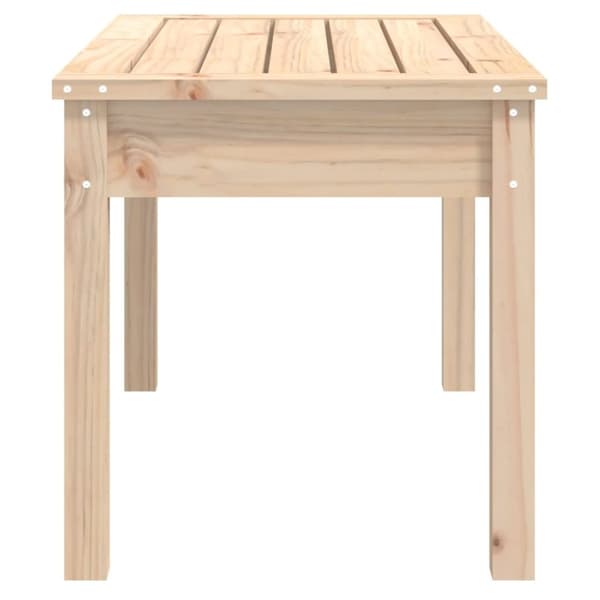 The Living Store Puutarhapenkki 80x44x45 cm täysi mänty -  Puutarhapenkit