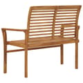 Pikkukuva 4 / 7: The Living Store Puutarhapenkki 112 cm täysi tiikki -  Puutarhapenkit