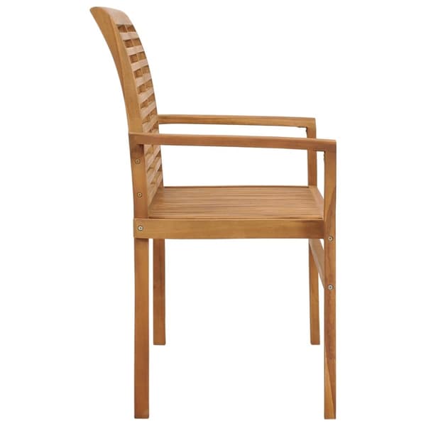 The Living Store Puutarhapenkki 112 cm täysi tiikki -  Puutarhapenkit