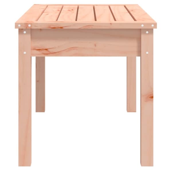 The Living Store Trädgårdsbänk 80x44x45 cm massivt douglasträ -  Trädgårdsbänkar