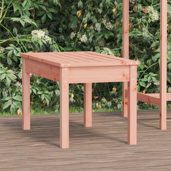 The Living Store Trädgårdsbänk 80x44x45 cm massivt douglasträ -  Trädgårdsbänkar