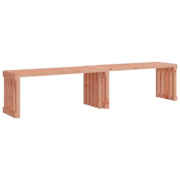 The Living Store havebænk 212,5x40,5x45 cm udvideligt design massivt douglasgran -  Havebænke
