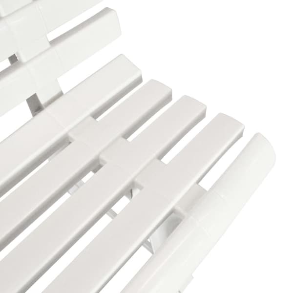 Havebænke - Living havebænk 145,5 cm plastik hvid
