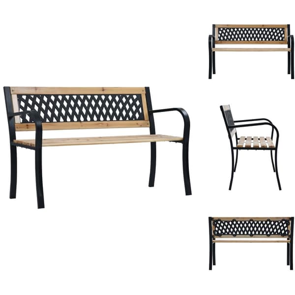 Trädgårdsbänkar - Living Trädgårdsbänk 120 cm trä