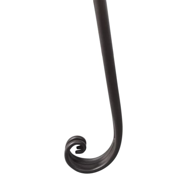 Havebænke - Living chaiselong til haven 128 cm stål antikbrun