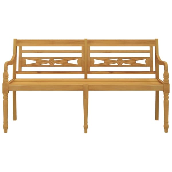 Puutarhapenkit - Living Batavia-penkki 150 cm täysi tiikki
