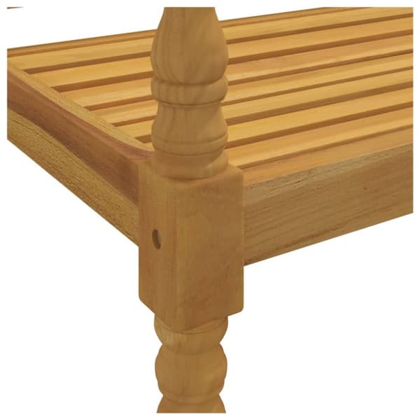 Puutarhapenkit - Living Batavia-penkki 150 cm täysi tiikki