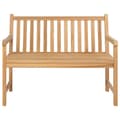 Miniatyrbild 3 av 7: Trädgårdsbänkar - Living Trädgårdsbänk 114 cm massiv teak