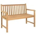 Miniatyrbild 2 av 7: Trädgårdsbänkar - Living Trädgårdsbänk 114 cm massiv teak