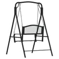 Pikkukuva 6 / 9: Puutarhapenkit - Living Keinupenkki 124 cm musta teräs