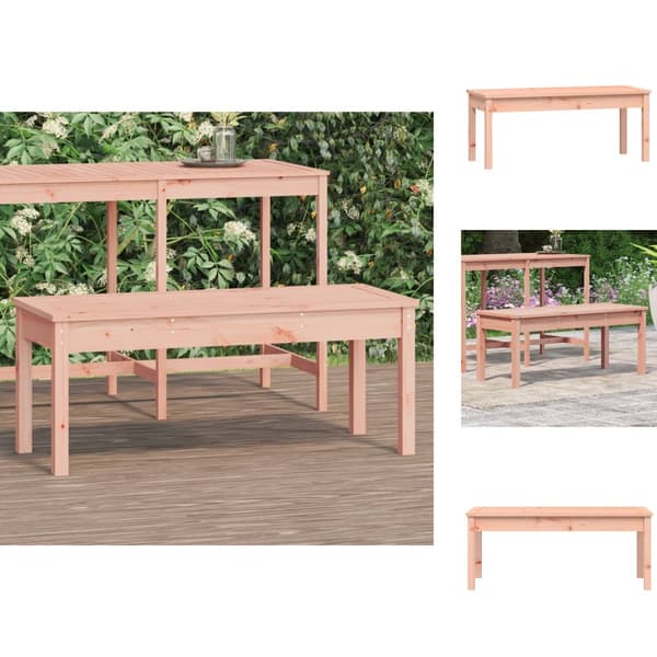 Havebænke - Living havebænk 109x44x45 cm massivt douglasgran