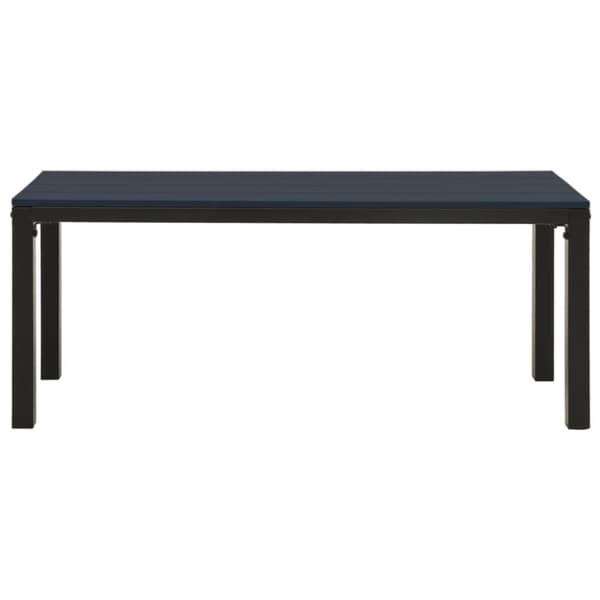 Havebænke - Living havebænk 110 cm stål og WPC sort