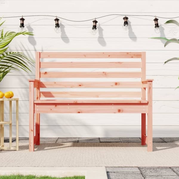 Puutarhapenkit - Living Puutarhapenkki 109x48x91,5 cm täysi douglaskuusi