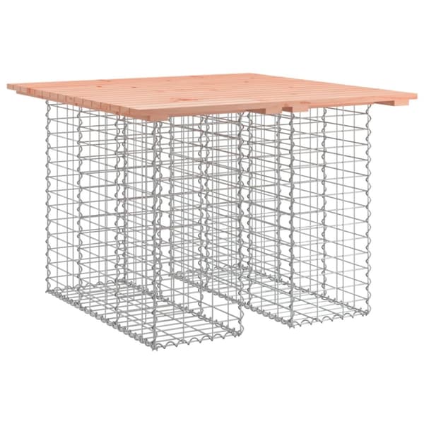 Puutarhapenkit - Living Puutarhapenkki kivikori tyyli 100x102x72 cm täysi douglaskuusi