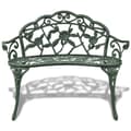 Miniatyrbillede 3 af 5: Havebænk 100 cm støbt aluminium grøn - Havebænk - Havebænke - Home & Living