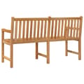 Miniatyrbillede 6 af 8: Havebænk 150 cm massivt teaktræ - Havebænk - Havebænke - Home & Living