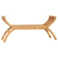 Miniatyrbillede 2 af 7: Havebænk 126 cm massivt teaktræ - Havebænk - Havebænke - Home & Living