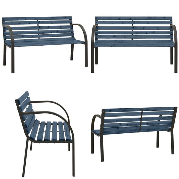 Havebænk til børn 81 cm kinesisk grantræ grå - Havebænk - Havebænke - Home & Living