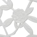 Miniatyrbild 4 av 5: Trädgårdsbänk 100 cm gjuten aluminium vit - Trädgårdsbänk - Trädgårdsbänkar - Home & Living